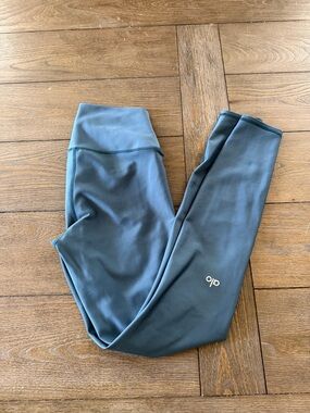 ALO Yoga Teal Blue High-Waist Leggings